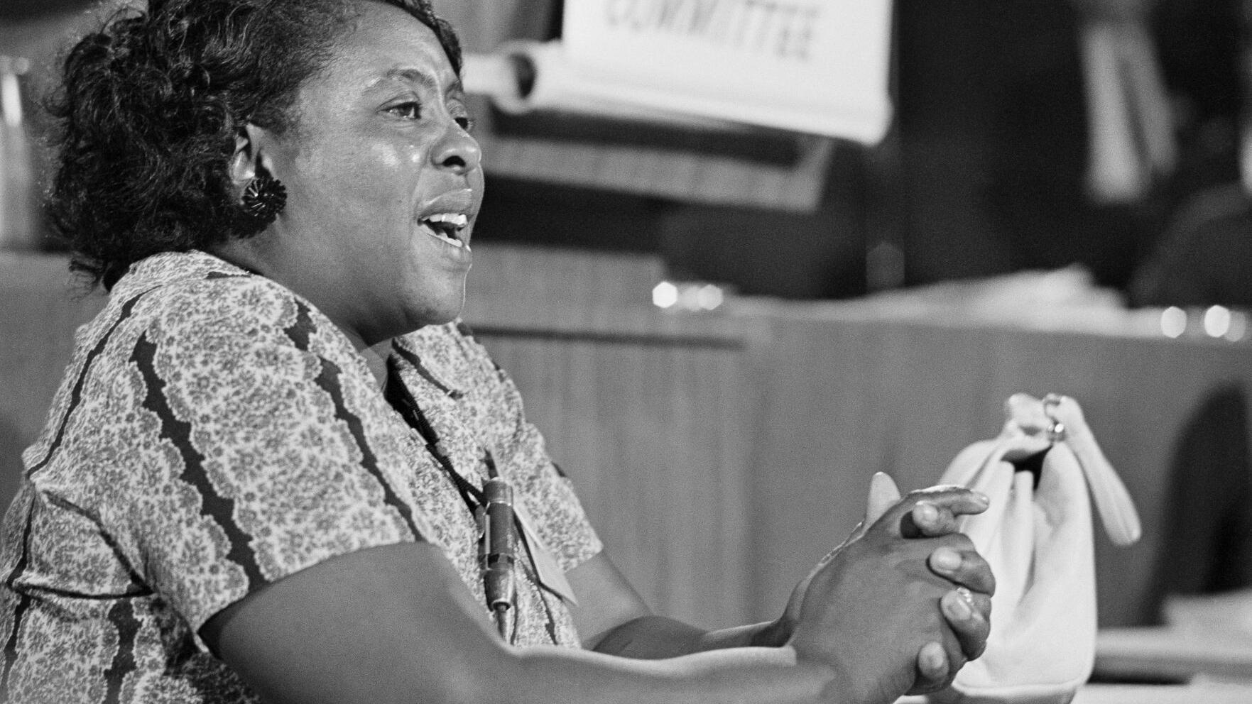 Fannie Lou Hamer rattled the Democratic convention with her 'Is this America?' speech 60 years ago